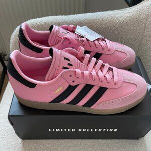 Adidas samba messi pink black